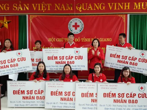 Hội Chữ thập đỏ tỉnh Bắc Giang đẩy mạnh sơ cấp cứu dựa vào cộng đồng