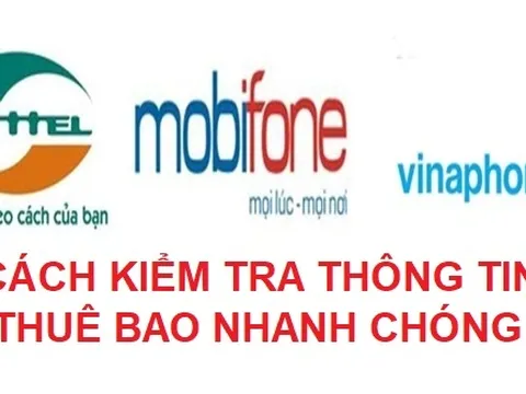 Cách nào biết thuê bao cần bổ sung ảnh chân dung?