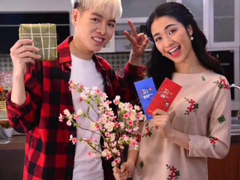 Hai "thánh lầy" Đức Phúc và Hòa Minzy song ca trong MV Tết
