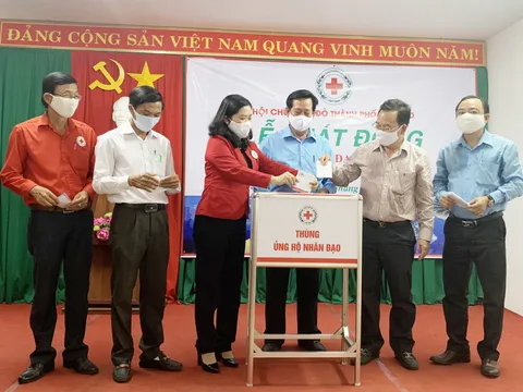 Hội Chữ thập đỏ thành phố Cần Thơ tổ chức chuỗi hoạt động trong Tháng Nhân đạo