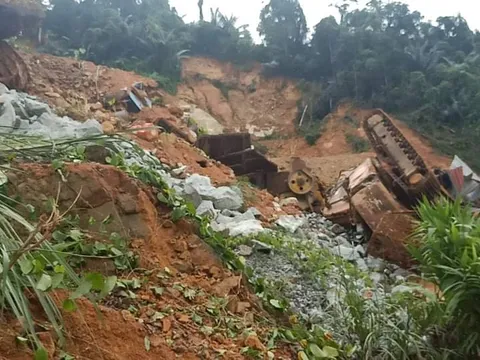 Còn 16 công nhân tại công trình Thủy điện Rào Trăng 3 mất tích