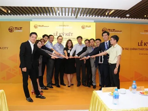 8 đại lý phân phối cam kết đồng hành cùng T&T Land tại dự án T&T Millennia City - Long An