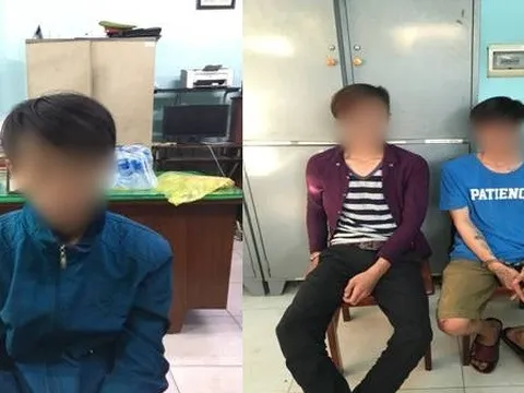 Tạm giữ nhóm cướp ‘nhí’ ở Sài Gòn để điều tra