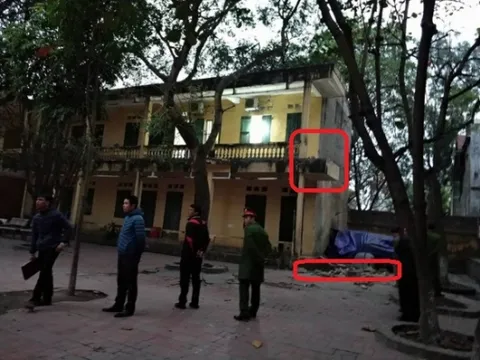 Công an vào cuộc điều tra việc xây dựng ở trường Tiểu học Văn Môn