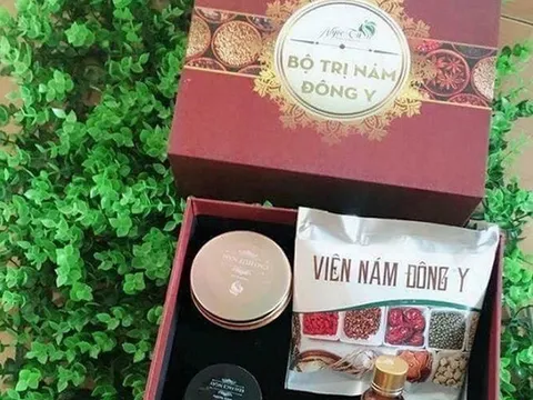 Tạm giữ hàng nghìn sản phẩm đông y làm đẹp kém chất lượng