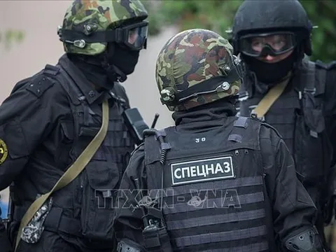 Bắn hạ đối tượng khủng bố ném lựu đạn vào lực lượng an ninh Nga