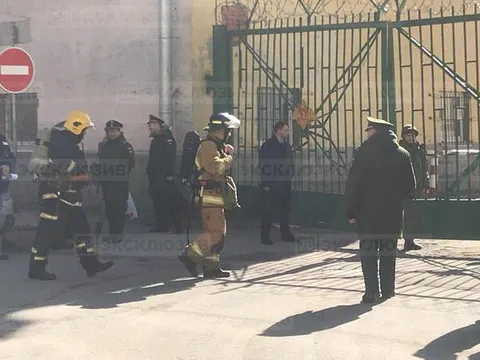 Nổ lớn tại học viện quân sự tại Nga