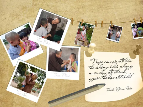 Chuyện xúc động về sư thầy nuôi 6 trẻ bị bỏ rơi ở Hà Nội