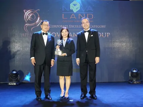 Tập đoàn Novaland vinh dự nhận giải Doanh nghiệp Việt Nam xuất sắc Châu Á 2019