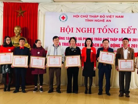 Hội Chữ thập đỏ tỉnh Nghệ An: Hoạt động nhân đạo đạt gần 46 tỷ đồng trong năm 2018