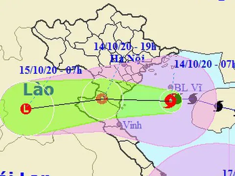 Bão số 7 đổ bộ vào vùng biển Thái Bình - Nghệ An
