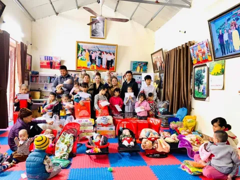 Baonhandao.vn trao quà cho trẻ mồ côi tại Thái Bình và Hưng Yên