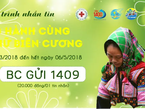 Cùng nhắn tin “Đồng hành cùng phụ nữ biên cương”