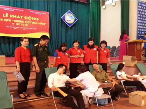 Bắc Giang tổ chức thành công 11 kỳ chiến dịch 'Những giọt máu hồng'