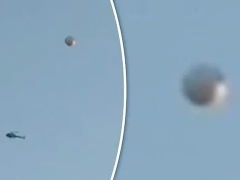 Bí ẩn vật thể hình cầu khổng lồ trên bầu trời Mỹ