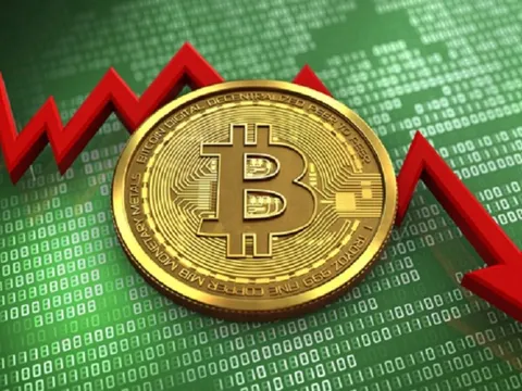 Giá Bitcoin tiếp tục giảm