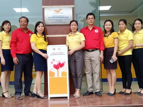 Đặt 'Thùng quỹ nhân đạo' tại 13 bưu cục tỉnh Phú Thọ