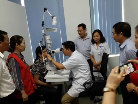 Khám, phẫu thuật mắt miễn phí cho 187 người khó khăn