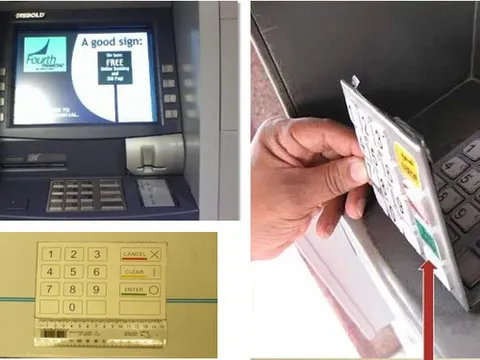 Cảnh báo nhiều 'tin tặc' gắn chip theo dõi máy ATM cực nhanh