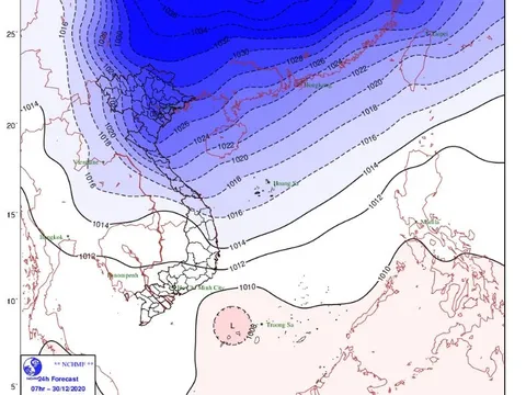 Việt Nam sắp đón đợt rét mạnh nhất từ năm 2016