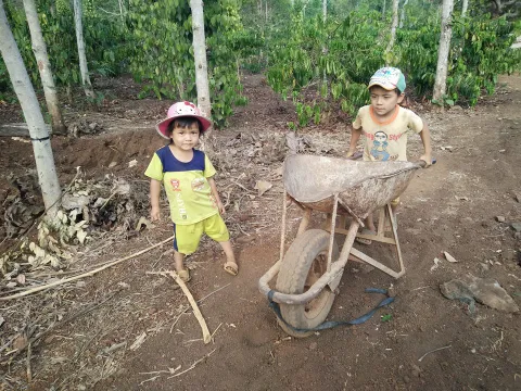 Cám cảnh gia đình nghèo không có điện thắp sáng cho con học tập