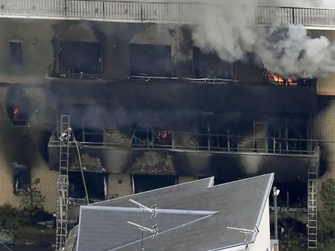 Phóng hỏa tại xưởng phim hoạt hình Nhật gây nhiều thương vong