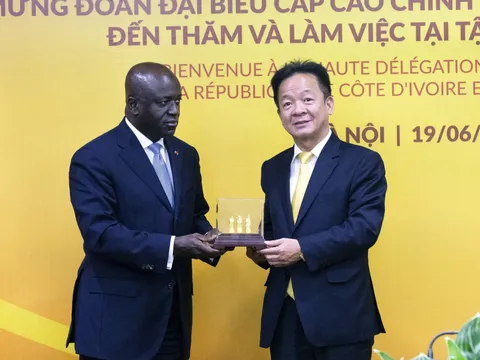 Bộ trưởng Ngoại giao Cộng hòa Bờ Biển Ngà thăm và làm việc tại T&T Group