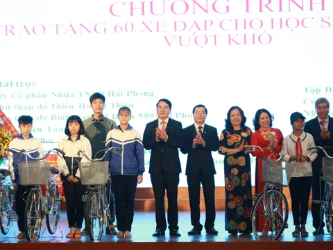 60 năm chữ thập đỏ Hải Phòng đồng hành cùng hàng triệu người khó khăn