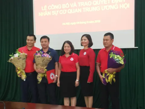 Đổi mới cơ cấu tổ chức bộ máy Cơ quan Trung ương Hội Chữ thập đỏ Việt Nam