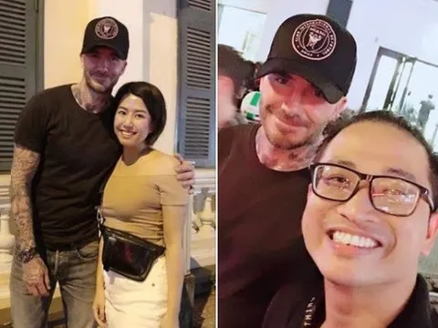 David Beckham đi dạo ở phố đi bộ Nguyễn Huệ