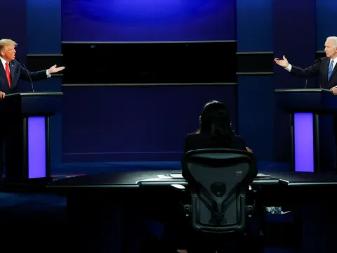 Phiên tranh luận cuối cùng giữa Donald Trump và Joe Biden