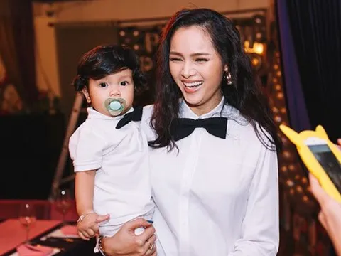 Diễm Châu: "Cha con trai không biết sự hiện diện của bé"