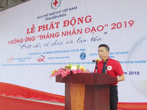 Điện Biên phát động Tháng Nhân đạo 2019
