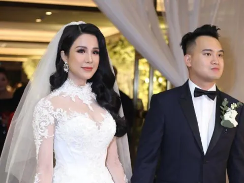 Diệp Lâm Anh hiền như cô tấm rạng ngời trong ngày cưới