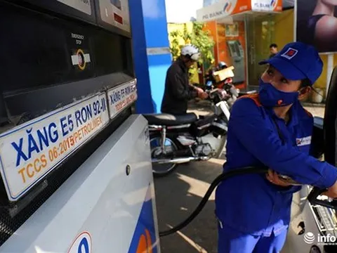 Giá xăng dầu đồng loạt giảm từ chiều nay