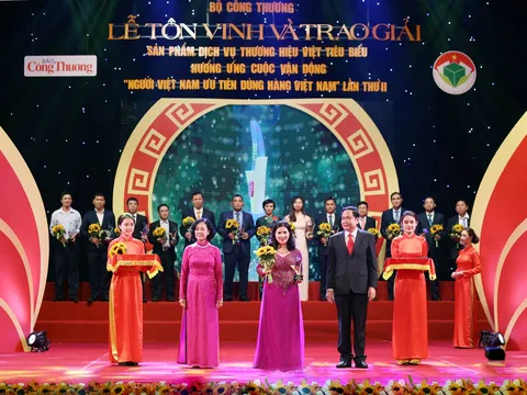 96 doanh nghiệp tiêu biểu nhận giải thưởng Sản phẩm, dịch vụ Thương hiệu Việt
