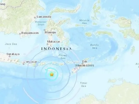 Tiếp tục động đất ngoài khơi Indonesia