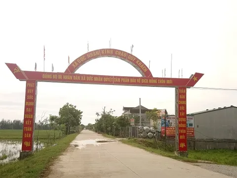 Xã Đức Nhân (Đức Thọ - Hà Tĩnh): Đẩy mạnh xây dựng nông thôn mới