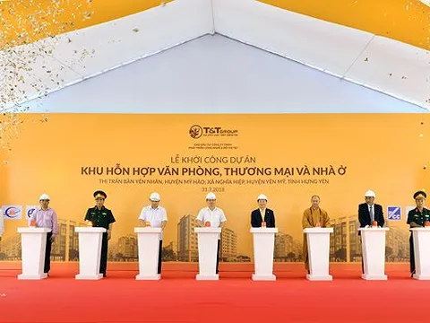 Tập đoàn T&T Group khởi công dự án bất động sản đầu tiên tại Hưng Yên