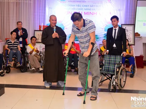 Quyên góp xây dựng trung tâm phục hồi chức năng cho bệnh nhân nghèo