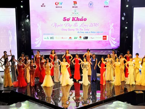 20 thí sinh góp mặt chung kết Người đẹp Hạ Long 2018