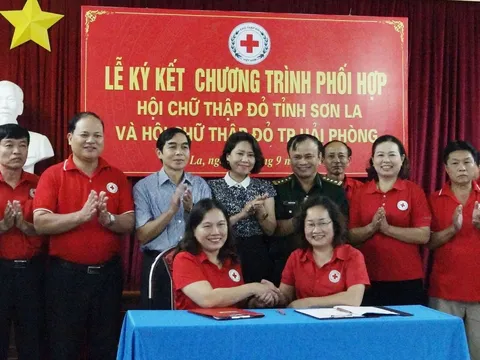 Hội CTĐ TP. Hải Phòng thăm và làm việc tại Sơn La