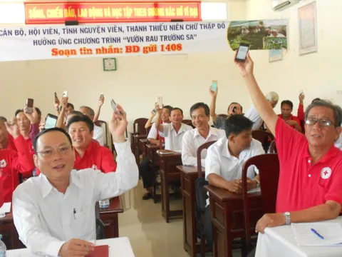 Hội Chữ thập đỏ tỉnh Hậu Giang - Hiệu quả hoạt động qua các phong trào
