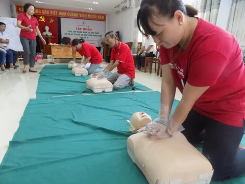 Đà Nẵng: Tập huấn 24 kỹ thuật sơ cấp cứu nâng cao