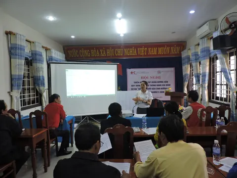 Hội nghị triển khai dự án và tập huấn quy trình cấp tiền mặt