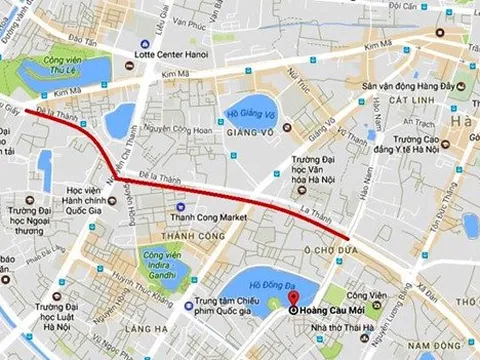 Hà Nội duyệt chi hơn 7.200 tỷ đồng làm tuyến đường dài 2,2km