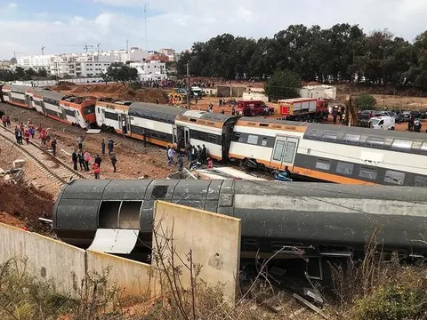 Tai nạn đường sắt ở Morocco, gần 100 người thương vong