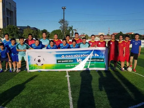 Ra mắt Câu lạc bộ bóng đá Người làm báo Quảng Bình