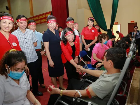 Hành trình đỏ tỉnh Bắc Giang phấn đấu tiếp nhận 1.500 đơn vị máu