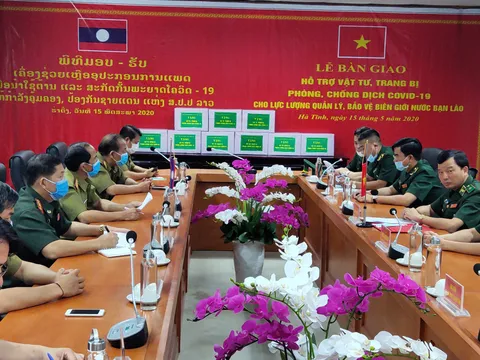 Hỗ trợ nước bạn Lào phòng, chống dịch Covid-19